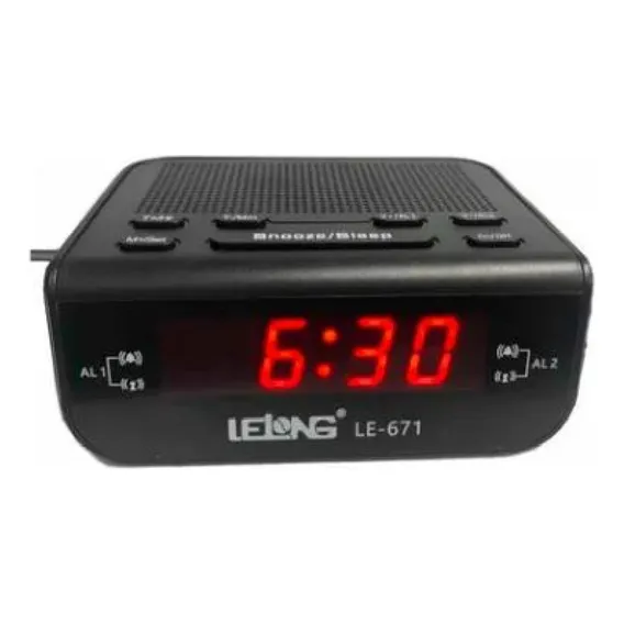 Tecnologia Avançada: Rádio Relógio Lelog 671 Despertar Foto 1