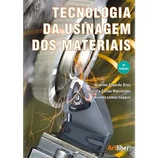 Tecnologia Da Usinagem Dos Materiais 9ª Edição Foto  mini 1