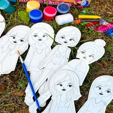 Teens Fashion (9 Bonecas Para Pintar) - Bate Bumbo Foto mini 4