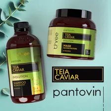Teia Caviar Mask Reconstrutora Three Therapy Pantovin 1kg Foto mini 3