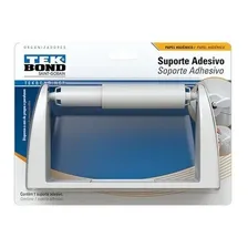 Tekbond Porta Papel Higiênico suporte adesivo cor branco Foto mini 1