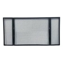 Tela Articulada Grade De Proteção Para Lareira 19+67+19x53cm Cor Preto Foto mini 2