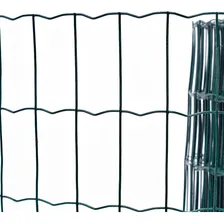 Tela Cerca Jardim Revestida Verde 1,2m X 10m - Fronteira Foto mini 3