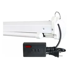 Tela Csr P/ Telão 100'' Elétrica 220v Com Controle Remoto Foto mini  2