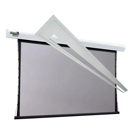 Tela De Projeção Elétrica Tensionada 100'' 16:9 + Moldura Futury Vision KIT-TELT100W/MOLDURA 100 in Foto 1