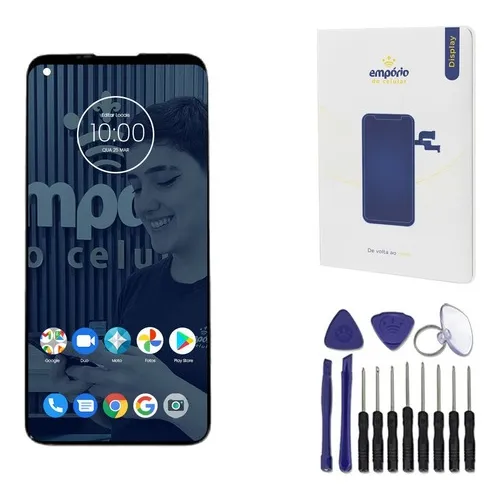 Tela Display Frontal CompatÃvel Moto G8 Xt2045 Premium Foto 1