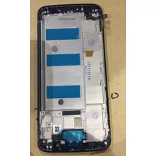 Tela Frontal Completo Do Moto G6 Plus Xt1926 Com Aro Orginal Cor Azul Índigo Foto mini  2