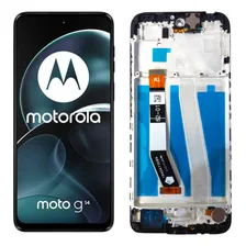 Tela Frontal Display Moto G14 C/aro Xt2341 Película Cor Preto Foto mini 1