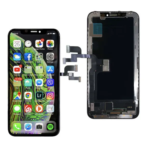 Tela iPhone X Premium Oled Cor Preto Foto 1