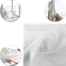 Tela Mosquiteira Janela Com Velcro Anti Insetos Proteção Cor Branco Foto mini 1
