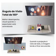 Tela Reflexiva Para Projetor 16:10 84 Polegadas Salange Cor Cinza Foto mini 4