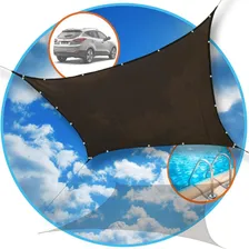 Tela Sombreamento 3x1 Sombrite 80% Cobertura Garagem Piscina Foto  mini 1