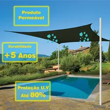 Tela Sombreamento 3x1 Sombrite 80% Cobertura Garagem Piscina Foto mini 4