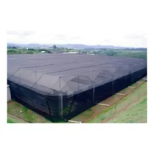 Tela Sombrite Preta 50% 3m De Largura Rolo 50m Sombreamento Foto mini 3