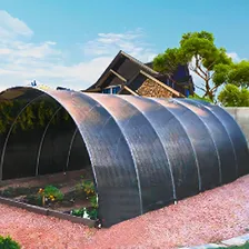 Tela Sombrite Sombreamento 50% 4,20x5m Garagem Horta Estufa Foto mini 3