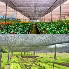 Tela Sombrite Sombreamento 50% Garagem Horta Estufa 4,00x20m Foto mini 4
