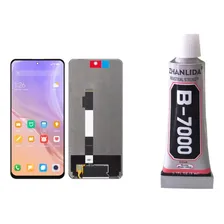 Tela Touch Display Frontal Compativel Poco X3 Gt 21061110ag Cor Preto + Cola Foto  mini 1