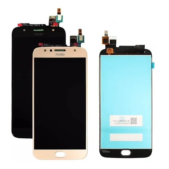 Tela Touch Display Lcd Motorola Moto G5s Plus Xt1802 5,5 Pol Cor Dourado Foto 1