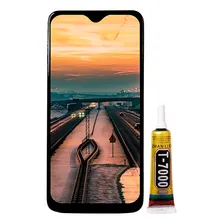Tela Touch Lcd Compatível Samsung Galaxy A10 S Aro + Cola Cor Preto Foto  mini 1
