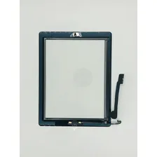 Tela Touch Screen Compatível Com iPad 4 Com Cola E Botão Cor Branco Foto mini  2