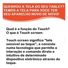 Tela Touch Vidro Tablet How Max Ht 705g 3g 7 Polegadas Foto mini  2
