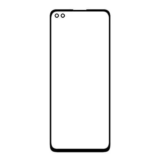 Tela Vidro Frontal S/display Compatível Com Moto G100 6.7'' Cor Preto Foto 1