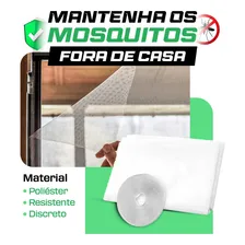 Telas Mosquiteira Janela Anti-inseto Para Mosquito Proteção Janela Porta Com Velcro Ajustável 130x150 Floresta Urbana Foto mini 4