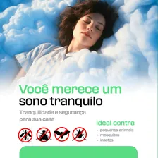 Telas Mosquiteira Janela Anti-inseto Para Mosquito Proteção Janela Porta Com Velcro Ajustável 130x150 Floresta Urbana Foto mini 2
