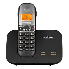 Telefone 2 Linhas Ts 5150 + 1 Ramal Ts 5121 Intelbras Cor Preto Foto mini  3
