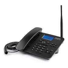 Telefone Celular Fixo Rural de Mesa AquƔrio CA-42S 2G Antena Interna Cor Preto Foto mini 1