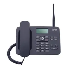 Telefone Celular Fixo Rural de Mesa AquƔrio CA-42S 2G Antena Interna Cor Preto Foto mini 3