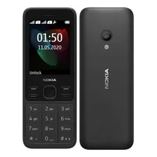 Telefone Celular Nokia 150 Para Idosos Dois Chips Bluetooth Cor Preto Foto mini 1