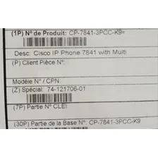 Telefone Cisco 7841 Foto mini 2