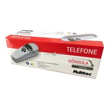 Telefone Com Fio e Identificador Chamada G么ndola Multitoc Foto mini 3