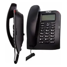 Telefone Com Fio Tc60 C/ Id Preto Intelbras Foto mini  3