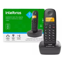 Telefone Digital Fixo Sem Fio Ts 2510 Com Bina Id Intelbras Foto mini  2
