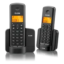 Telefone Elgin Ramal sem fio - cor preto Foto mini 4