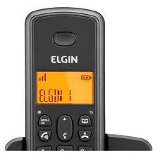 Telefone Elgin Ramal sem fio - cor preto Foto mini 1