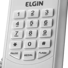 Telefone Gôndola Tcf1000 Branco Compatível Pabx Flash Redial Foto mini 4