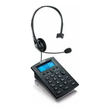 Telefone Headset Elgin Com Id De Chamadas Hst-8000 Preto Foto mini 1