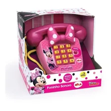 Telefone Infantil Foninho Sonoro Minnie - Elka 1061 Foto mini 1