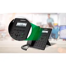 Telefone Intelbras Com Fio Ip V3001 Preto Foto mini 4