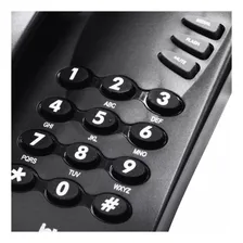 Telefone Intelbras Pleno Preto - Kit 10 Unidades Foto mini 4