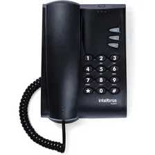 Telefone Intelbras Pleno Preto - Kit 10 Unidades Foto mini 2