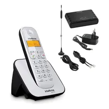 Telefone Intelbras Telefone Sem Fio  Ts 3110 Sem Fio - Cor Preto Foto  mini 1