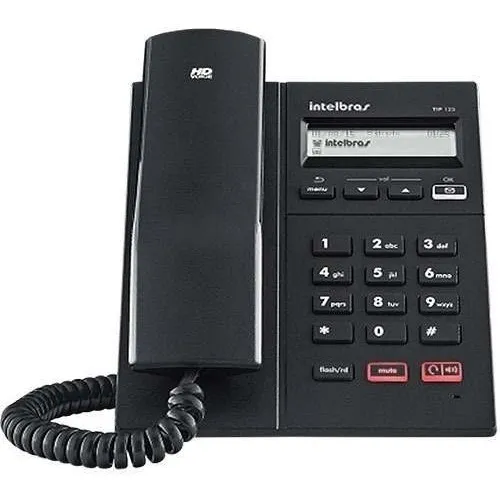 Telefone Ip Voip Intelbras Tip 125 Lite Viva-voz Poe Top Foto 1