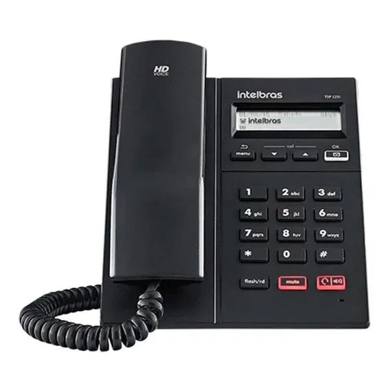 Telefone Ip Voip Tip 125i Display Viva-voz Intelbras Foto 1