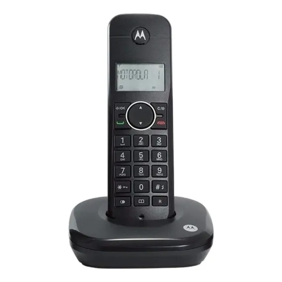 Telefone Motorola Telefone Sem Fio Motorola sem fio - cor preto Foto 1