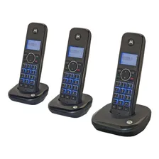 Telefone Motorola Telefone Sem Fio Motorola sem fio - cor preto Foto mini  3