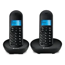 Telefone Sem Fio 2 Base Com Ramal E Viva Voz Motorola Foto mini 1